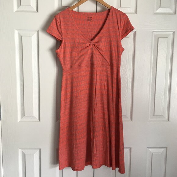 Toad & Co. Coral colored Cotton Sundress - Picture 1 of 5